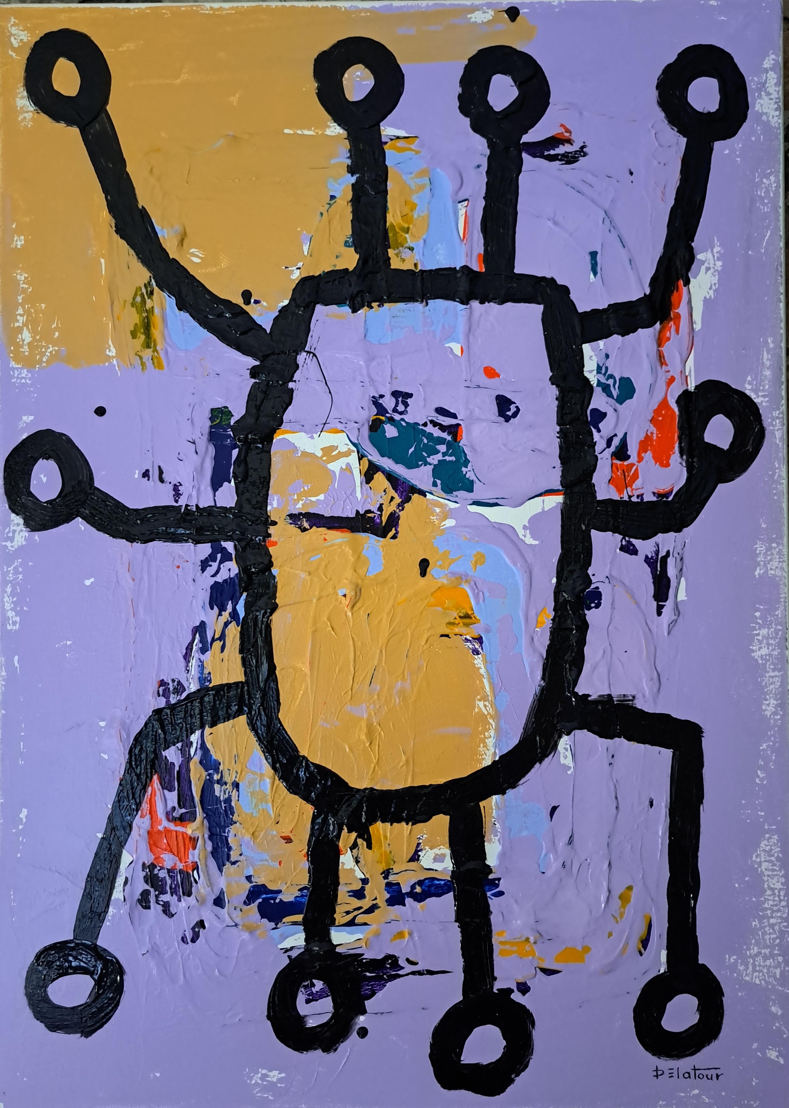 Acrylique sur toile 50x70 cm 
